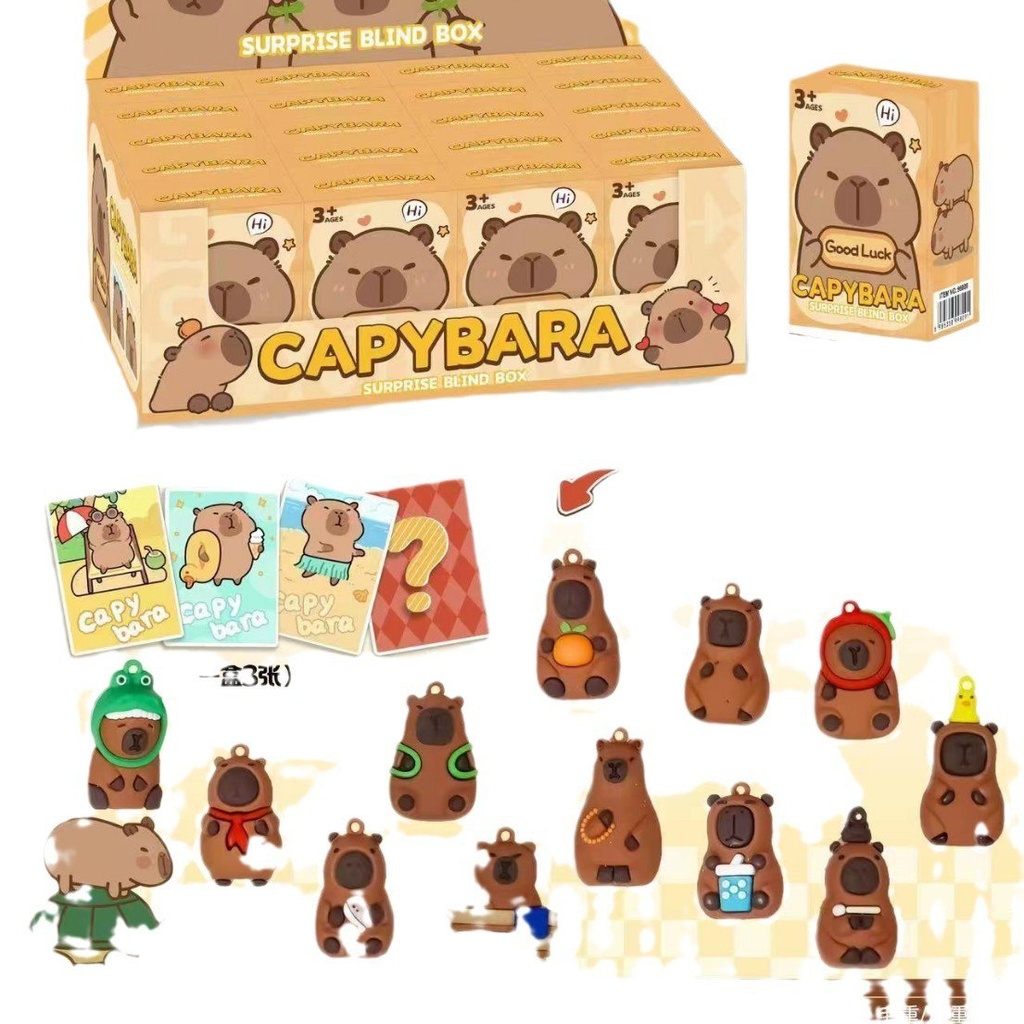 Caja Sorpresa Capybara Descubre la ternura