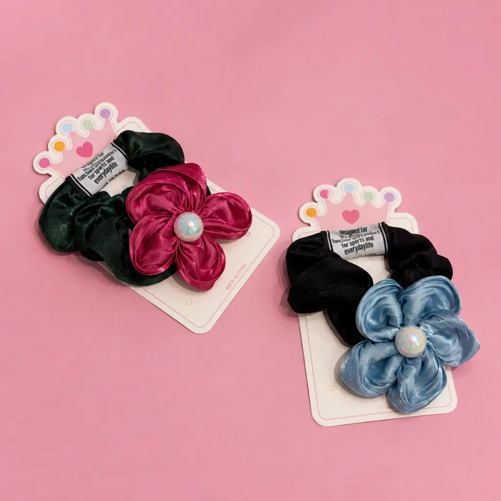 Colet flor con perla 2139