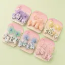 Set Pinches Flores Pastel