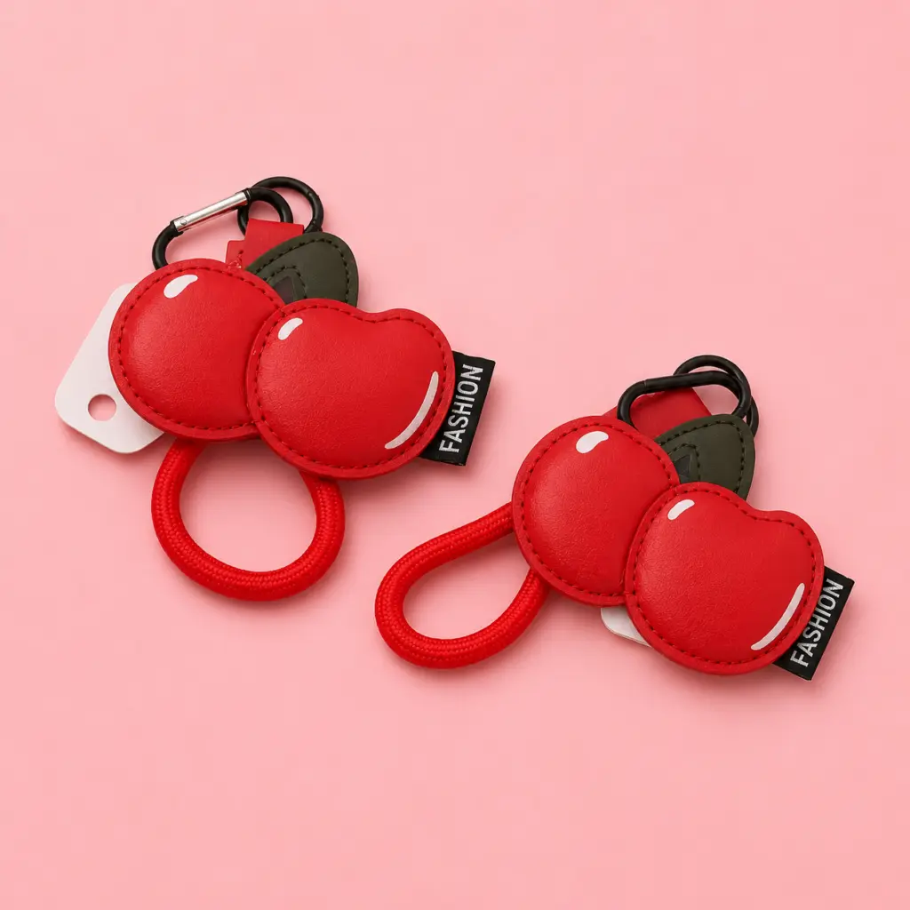 Llavero Doble Cereza cute