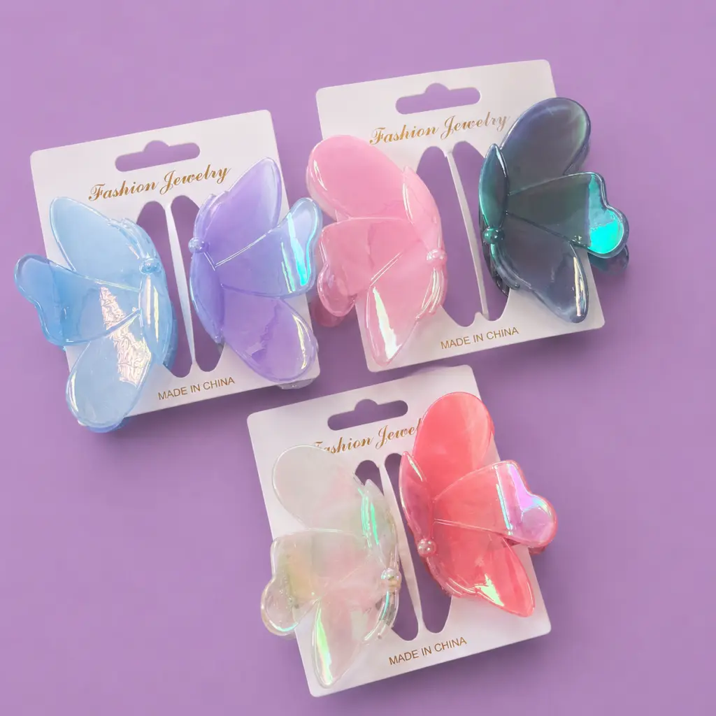 Set de 2 pinches mariposa 2180