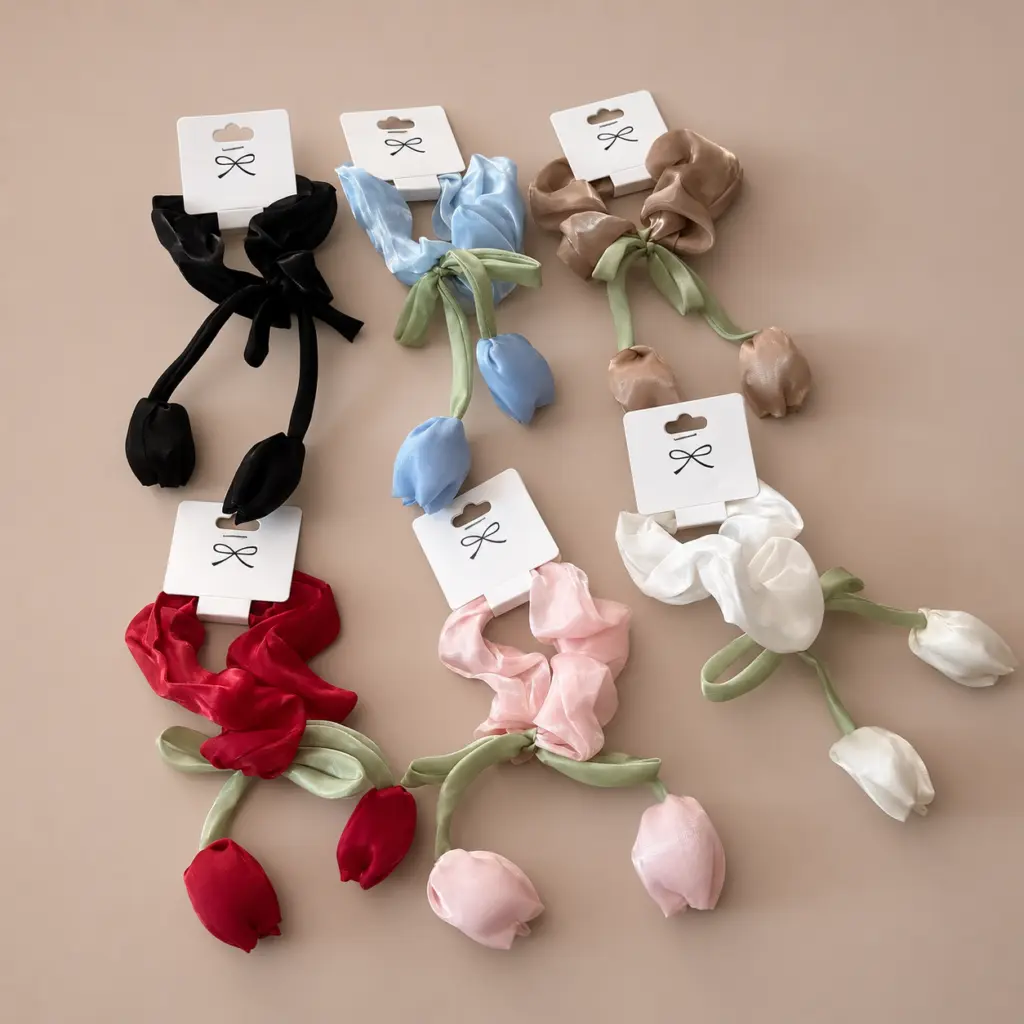 Cole scrunchie tulipanes 2211