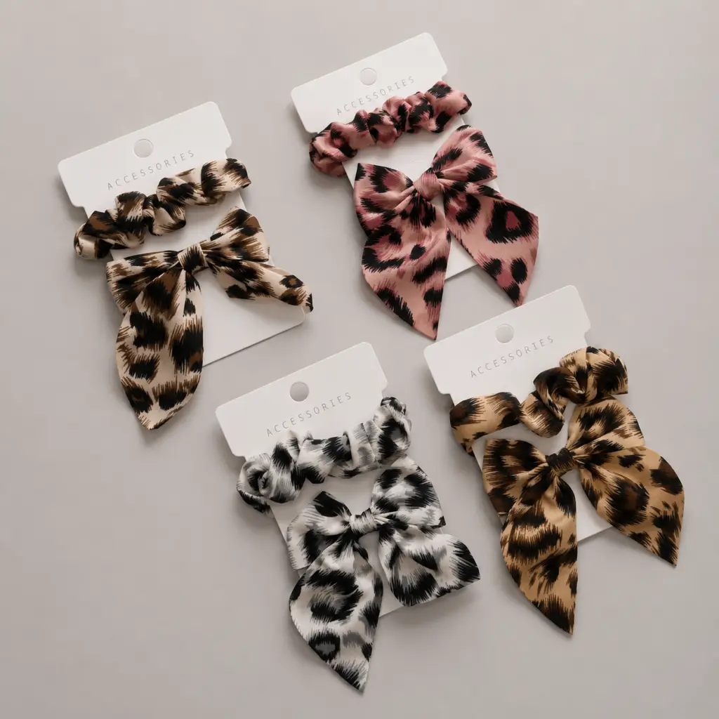 Set Colett + pinche leopardo 2225