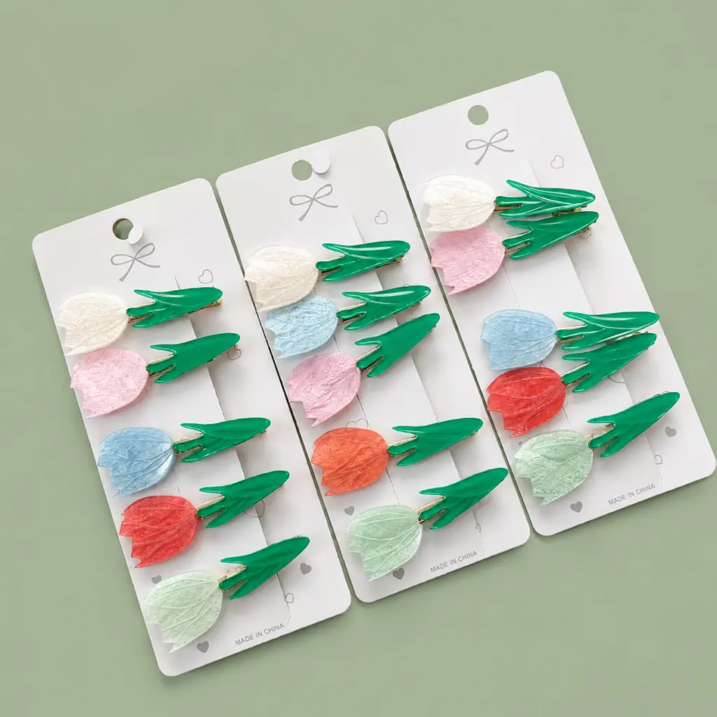 Set de Pinches Tulipanes 