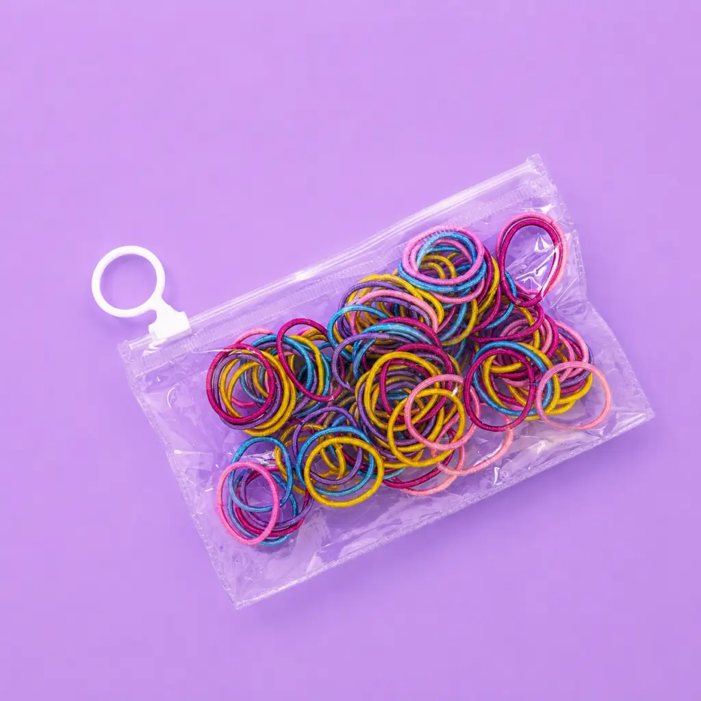 Set de 100 elásticos coloridos 2393