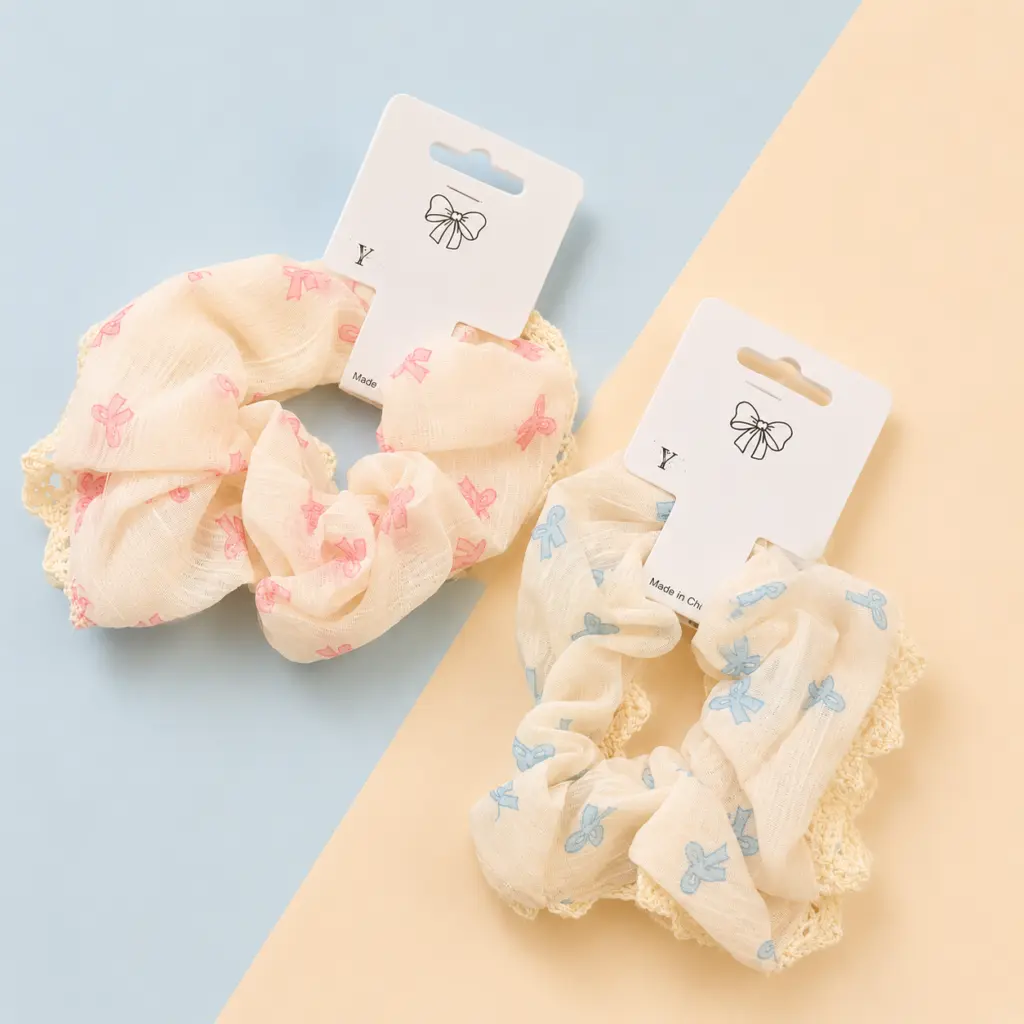 Scrunchie moñitos coquette 1618