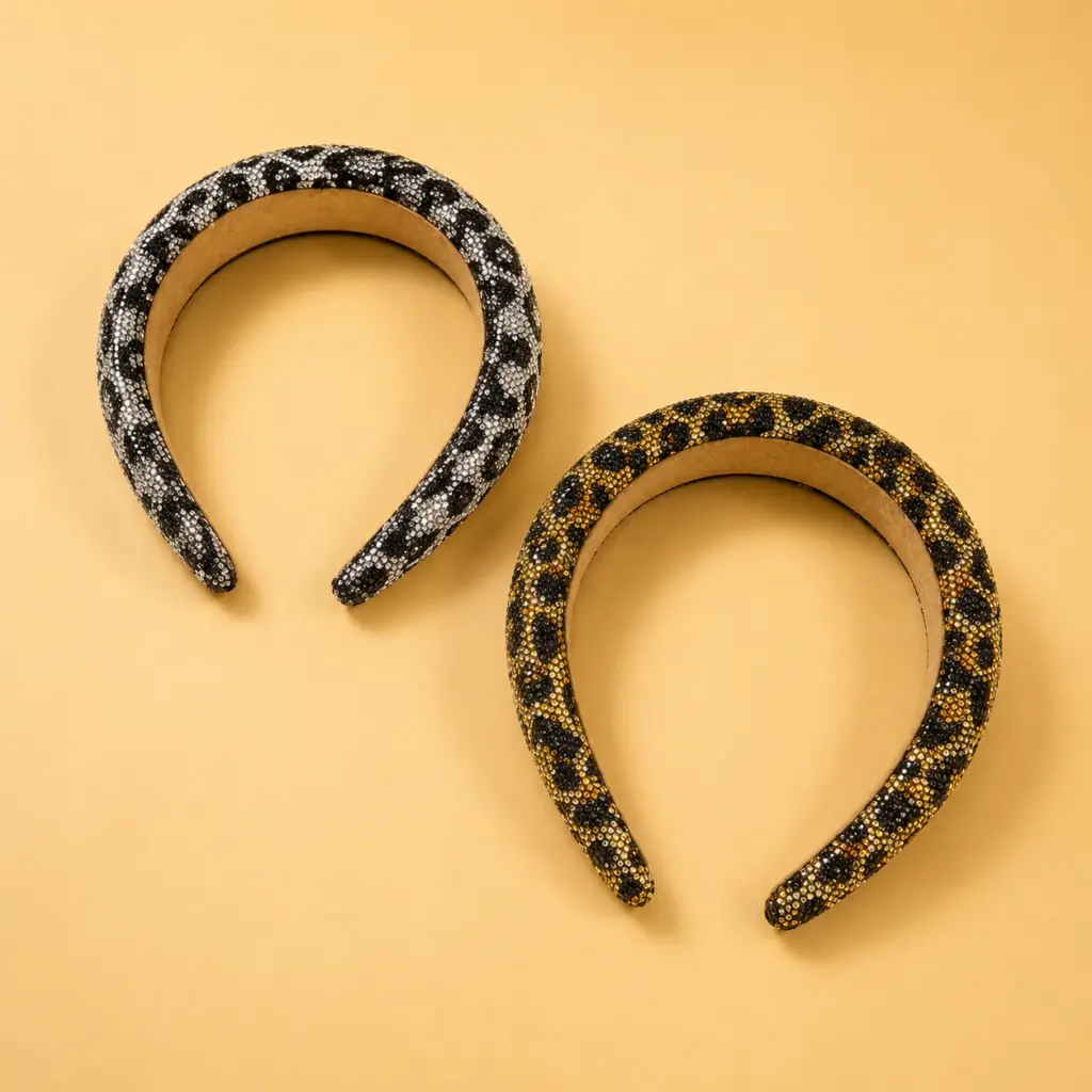 Cintillo leopardo cristal 1721