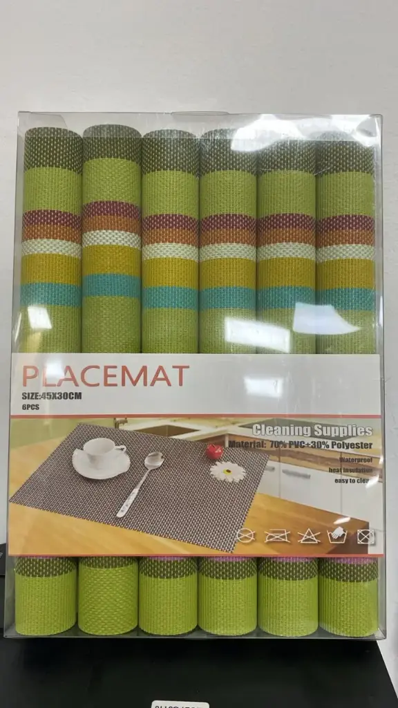 Set individuales x6 Colores