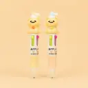 Mini Lápiz 4 Colores Osito Kawaii