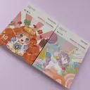 Libro de Pintura Acuarela Kawaii