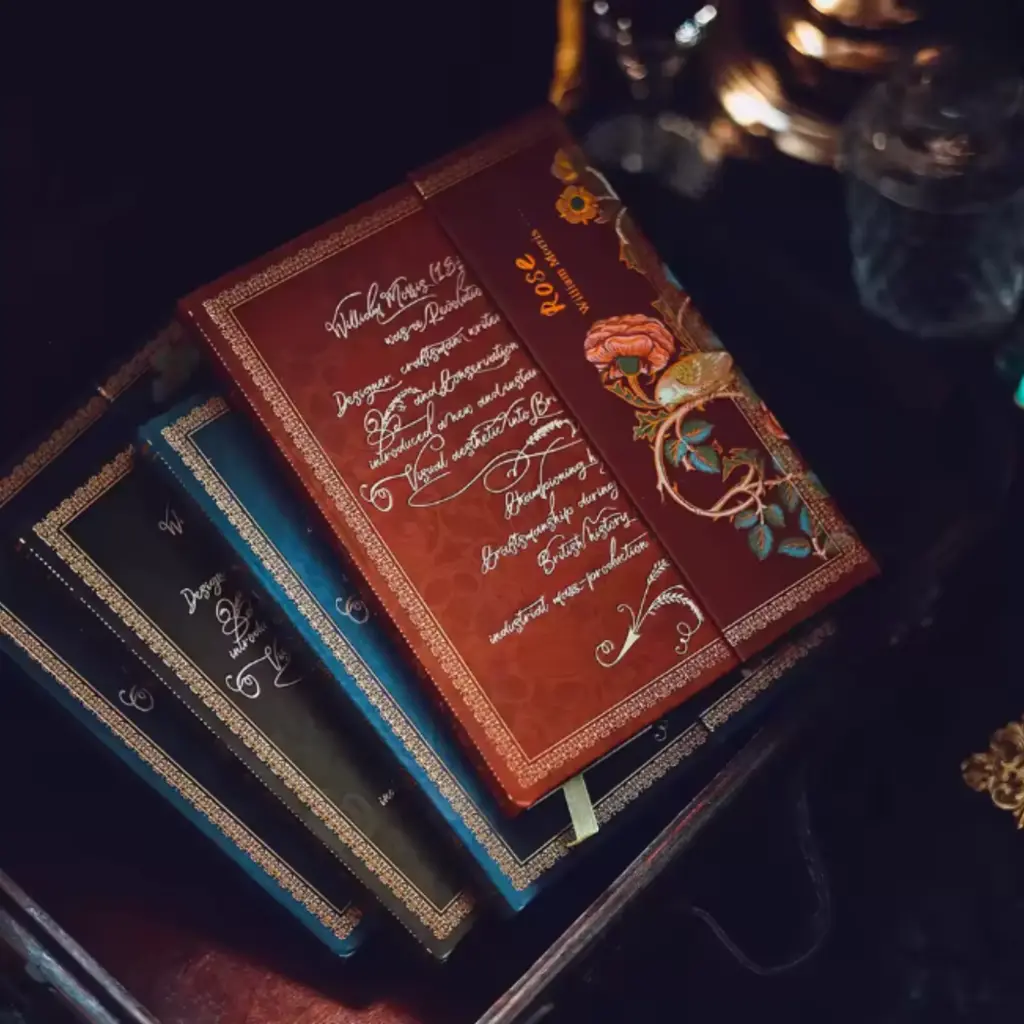 Libreta Vintage William Morris