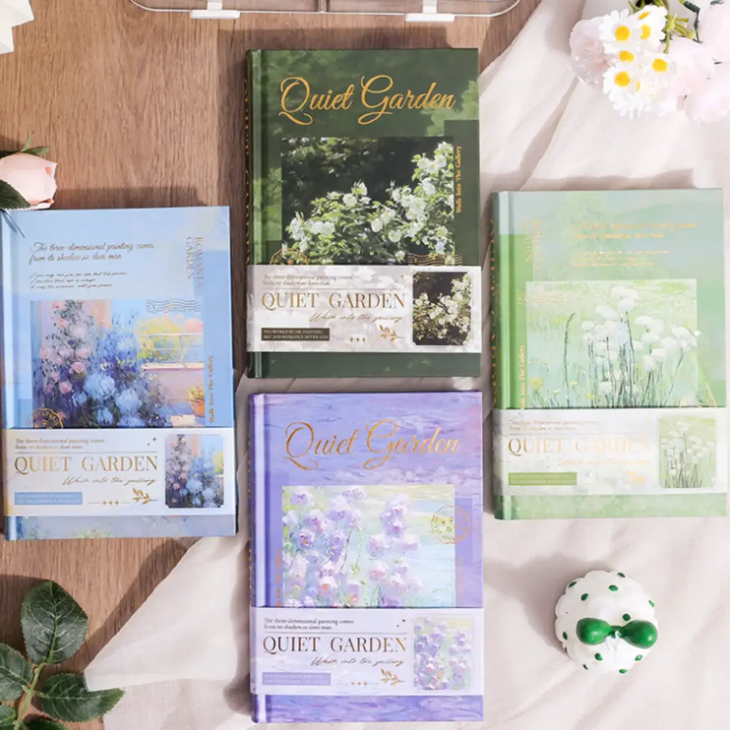 Libreta Floral Elegante Vintage