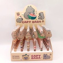 Lápiz Tinta Gel Cute Capybara