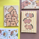 Cuaderno Argollado Diseño de Capybara