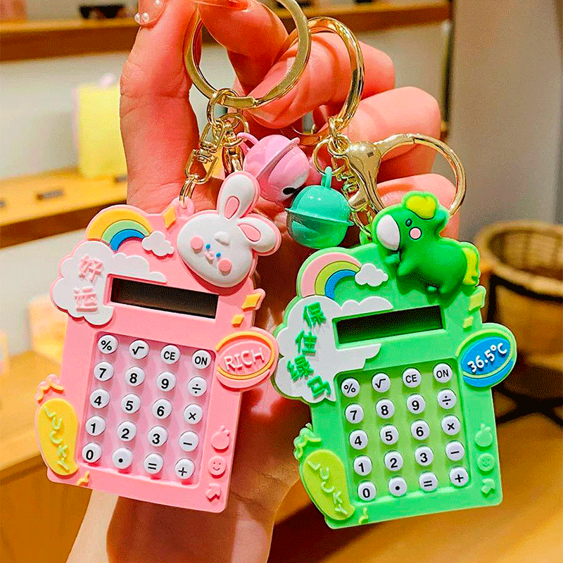 Mini Calculadora Animalitos 3D + juego varios modelos