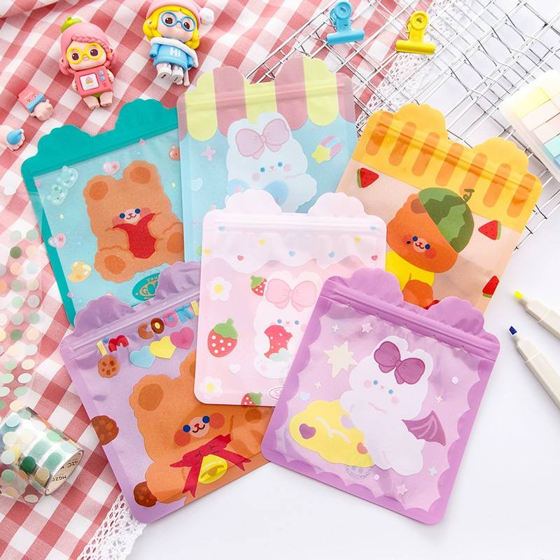 Docena de bolsas herméticas Animalitos