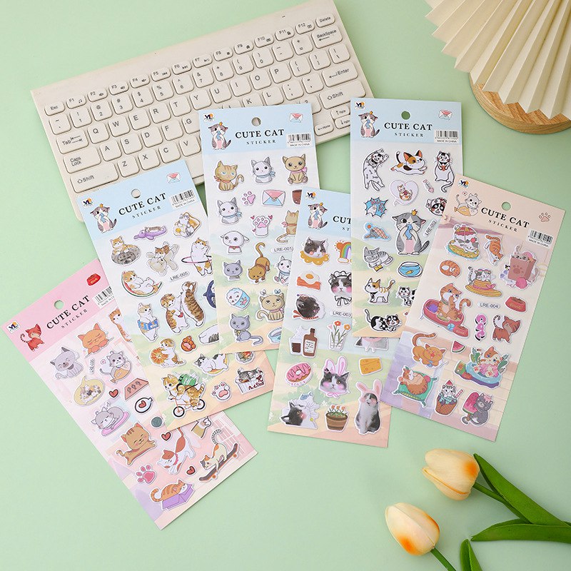 Stickers Kawaii Patita de Gato