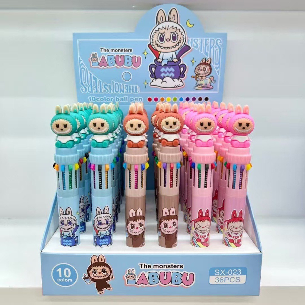 Lápiz de 10 Colores La Bubu Kawaii