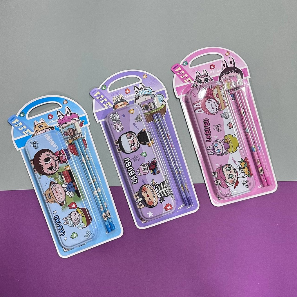 Set de Papelería La Bubu 4 Piezas