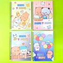 Libreta Holográfica Bubu y Dudu