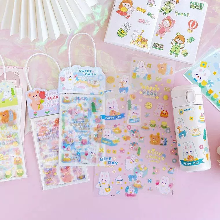 Pegatinas Kawaii Variados 10 Modelos
