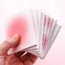 Nota post it Blanco con Mancha
