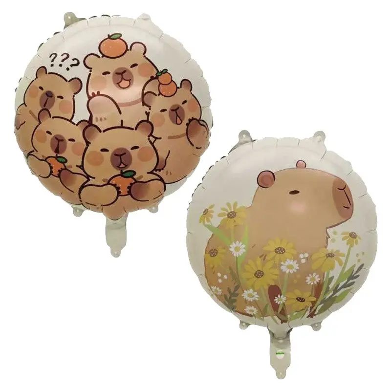 Globo de Capybara Circular