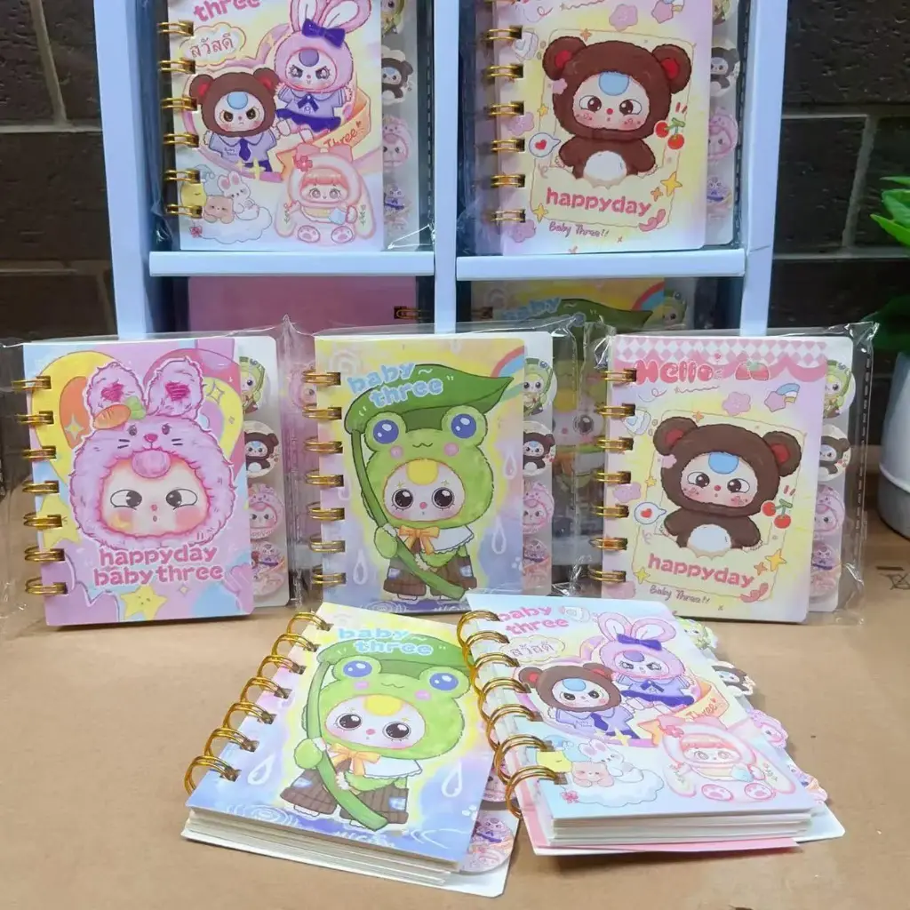 Mini Libreta con Separadores Baby Three 