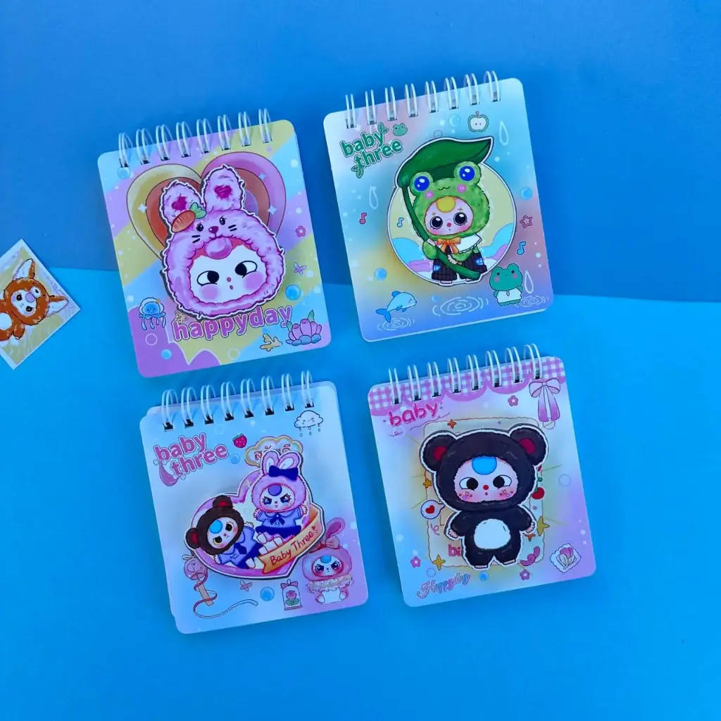 Libreta Pequeña Baby Three Giro