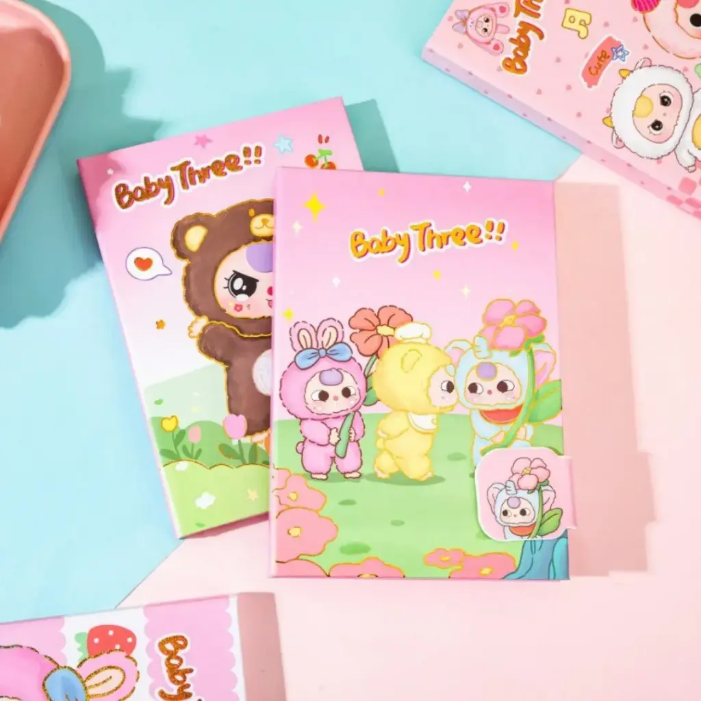 Libreta con Broche Baby Three