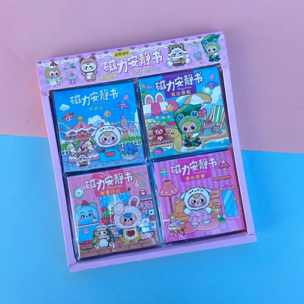 Libro Imantado Baby Three