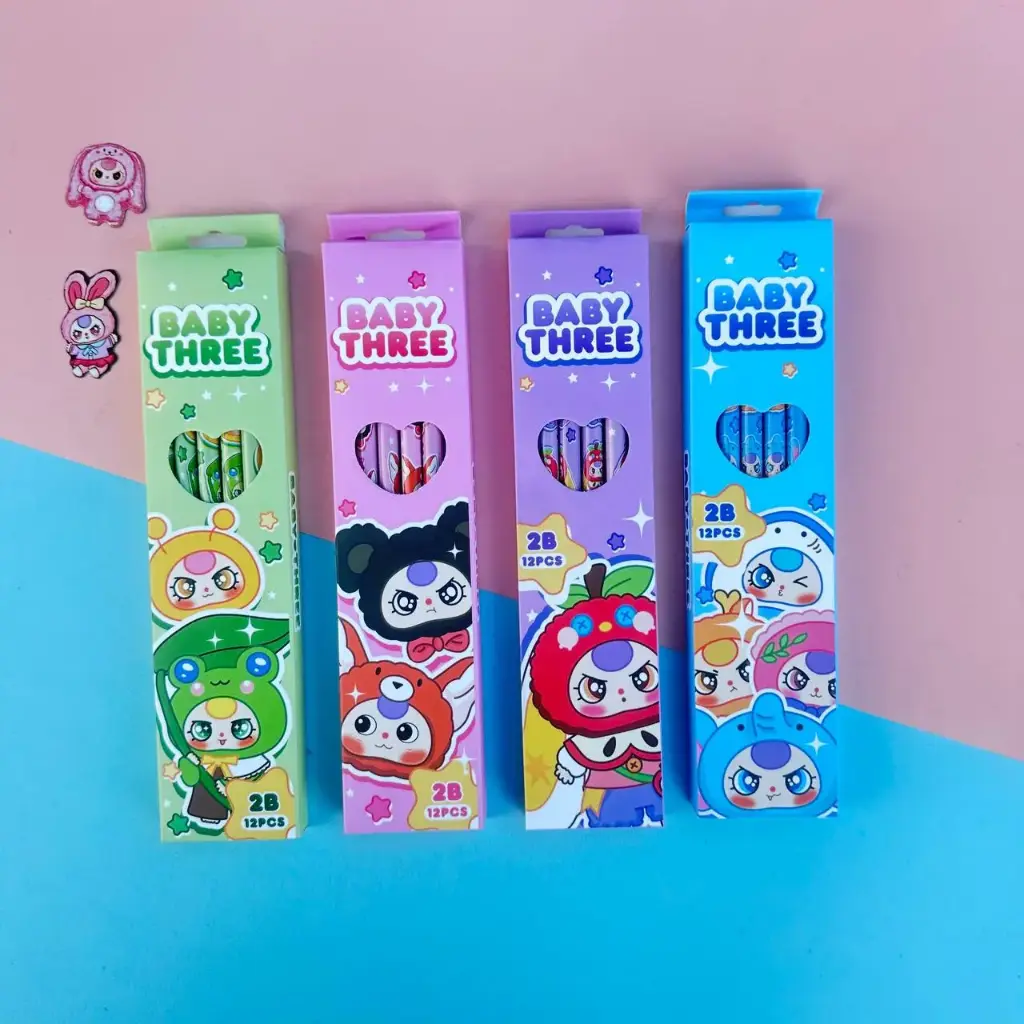 Caja de Lápices 12PCS Baby Three