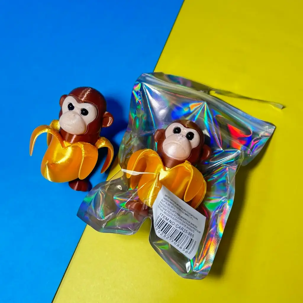 Adorno de Juguete Chimpancini Bananini