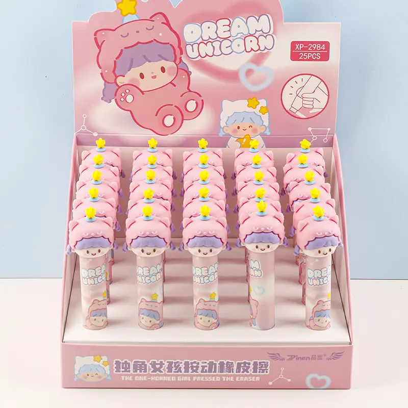 Goma de Borrar Muñeca Dulce y funcional