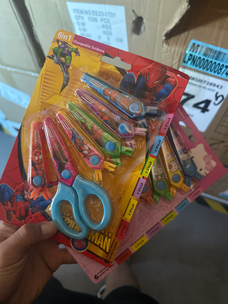 Set de Tijeras con diseño 