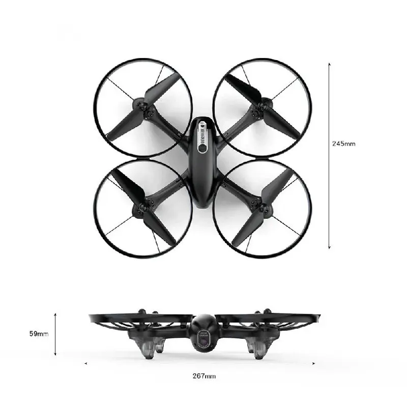 DRON DE JUGUETE ELÉCTRICO CON LUZ