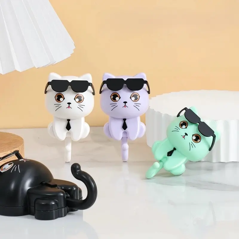 Gancho Gatito para Llaves con Lentes