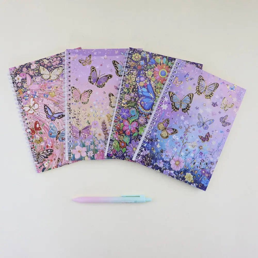 Libreta de Líneas Mariposa