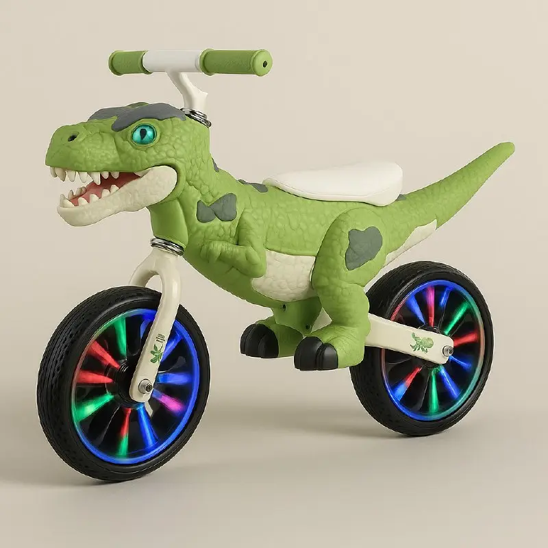 Bicicleta de Equilibrio de Dinosaurio