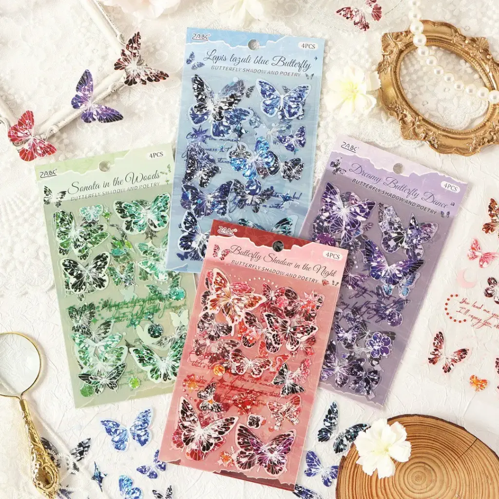 Stickers Mariposa Diamantada