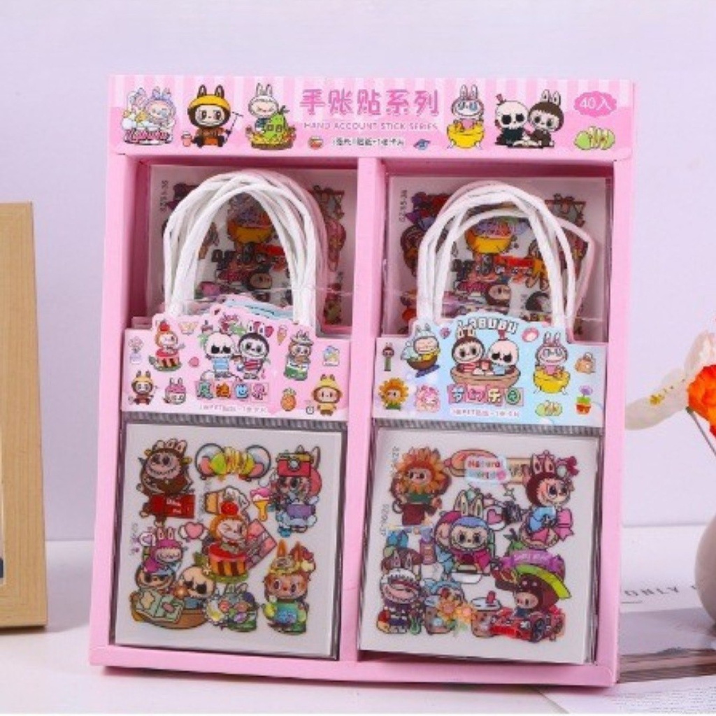 Bolsa de Stickers 40PCS La Bubu