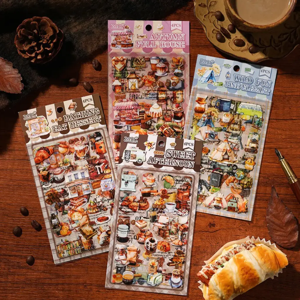 Stickers Escena Pastelería