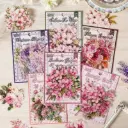Stickers Flowers Vintage