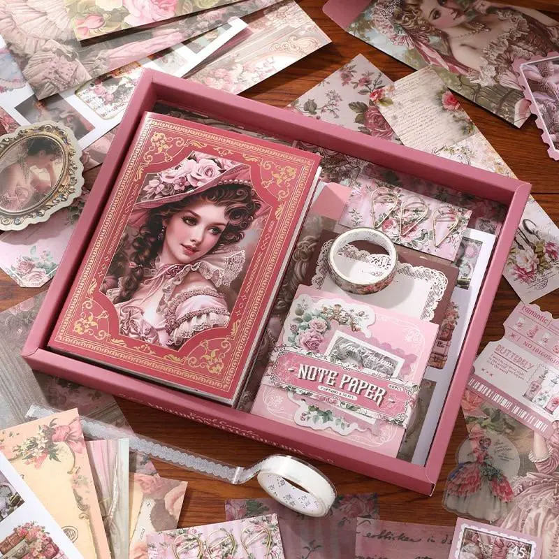 Set Journal Vintage Papelería Creativa