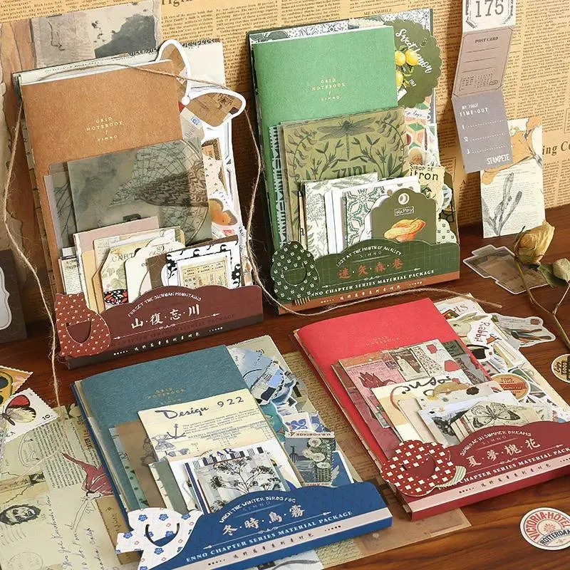 Set de Papelería Journal Libreta + Stickers