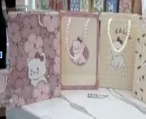 Bolsa gato rosa