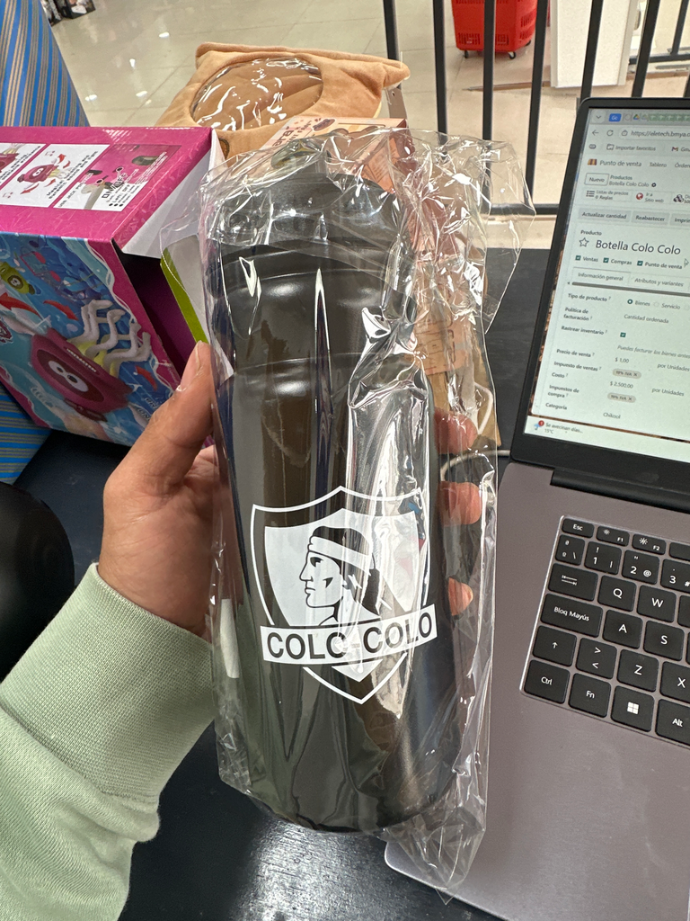 Botella Colo Colo