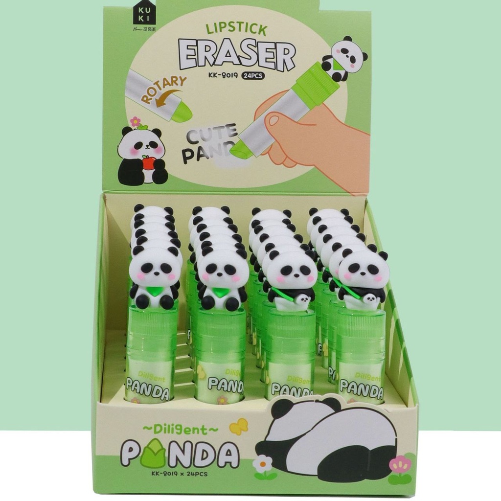 Goma de borrar de panda