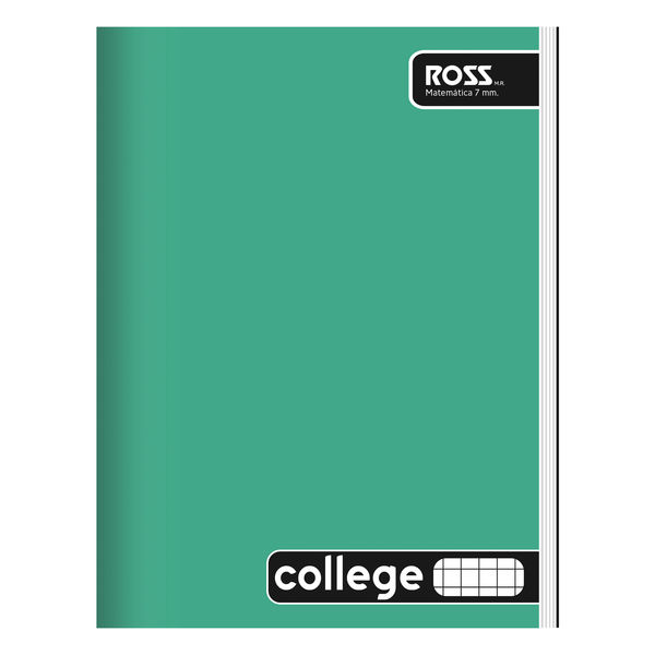 Cuaderno Ross College Liso 80Hj 7mm
