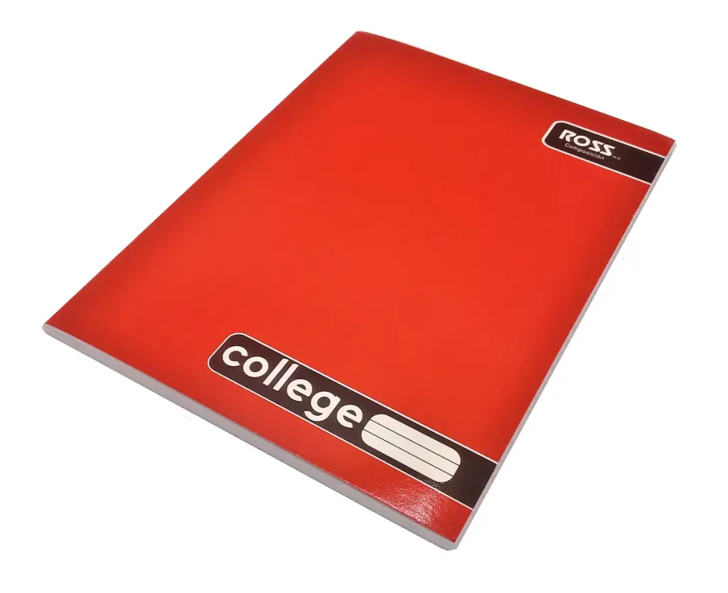 Cuaderno Ross College Liso 80Hj Composición